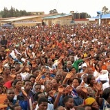 Afrika, Rwanda, poutní místo v Kibeho